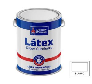 Látex 1 galón Super cubriente blanco Sherwin Williams