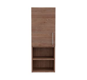 Mueble auxiliar baño 1 puerta Barcelona miel TuHome