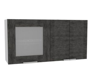 Mueble mural Fendi blanco/roble gris TuHome