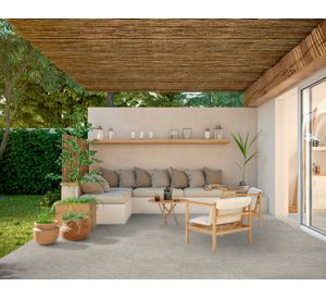 Cerámica para piso/muro Terrazo Fides gris 45x45 cm 2.25 m2