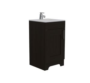 Mueble vanitorio 45,1 cm Barcelona wengue TuHome