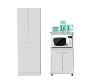 Kit cocina 4 puertas Bath60/Kitchen36 blanco TuHome