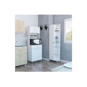 Kit cocina 5 puertas 1 cajón Bath51/Kitchen60 blanco TuHome
