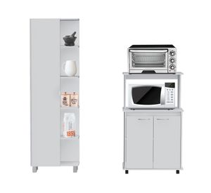 Kit cocina 3 puertas Bath51/Kitchen36 blanco TuHome