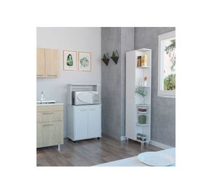 Kit cocina 3 puertas Bath51/Kitchen36 blanco TuHome