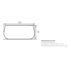 Lavamanos Square Slim blanco