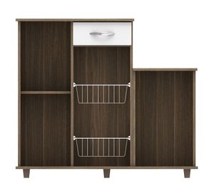 Mueble cocina Belga café/blanco Home Mobili