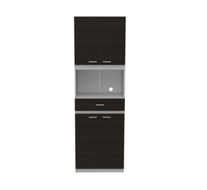 Mueble microondas Bau wengue TuHome