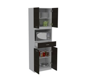 Mueble microondas Bau wengue TuHome