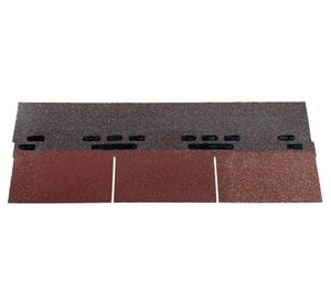 Teja asfáltica 2 32 m2 Simple rojo Maxhaus