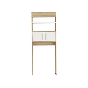 Mueble optimizador Bath bicolor duna/blanco 160x62.4x20.3 cm