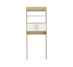 Mueble optimizador Bath bicolor duna/blanco 160x62.4x20.3 cm