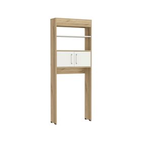 Mueble optimizador Bath bicolor duna/blanco 160x62.4x20.3 cm