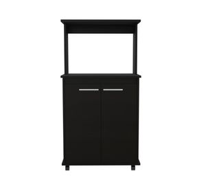 Mueble microondas 2 puertas Manchester wengue TuHome