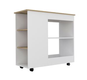 Mesón cocina blanco/duna TuHome