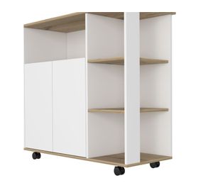 Mesón cocina 2 puertas blanco/duna TuHome