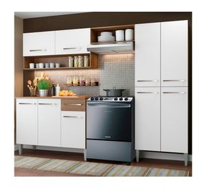Kit cocina 9 puertas 1 cajón Emilly light