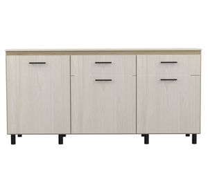 Mueble cocina 3 puertas 2 cajones Gante rovere/niebla TuHome