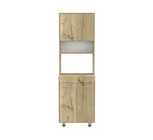 Mueble mural 3 puertas Orion duna/blanco TuHome