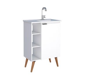 Mueble vanitorio 37 cm Hortensia blanco