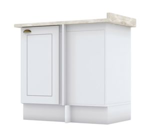 Mueble de cocina Colorado 1 puerta blanco