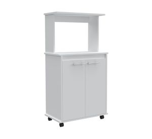 Mueble microondas 2 puertas Manchester blanco TuHome