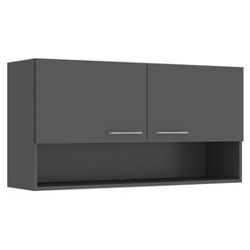 Kit Cocina 2 puertas Evandro gris