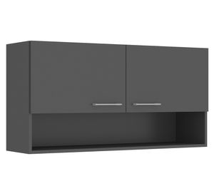 Kit Cocina 2 puertas Evandro gris