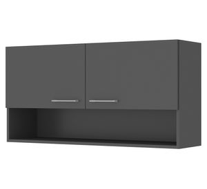 Kit Cocina 2 puertas Evandro gris