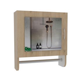 Botiquín + Optimizador lavamanos + Baño BATH 300 rovere/blanco