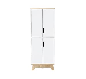 Mueble microondas 4 puertas blanco/duna TuHome