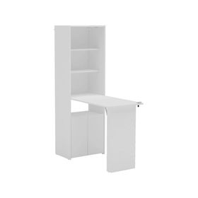 Mesa de cocina plegable blanco