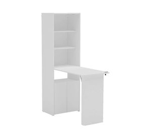 Mesa de cocina plegable blanco