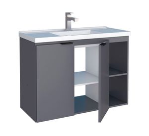Mueble vanitorio 80 cm Aster gris
