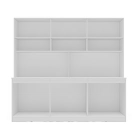 Kit cocina 12 puertas 1 cajón Buck blanco