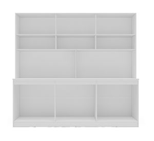 Kit cocina 12 puertas 1 cajón Buck blanco