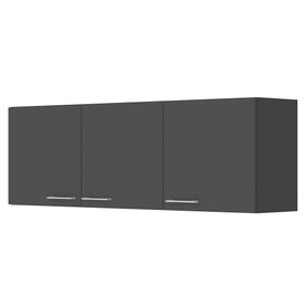 Mueble cocina aéreo 140 cm Opie grafito