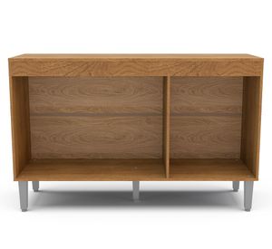 Mueble cocina base New Opie café/blanco 77.5x120.8x37 cm