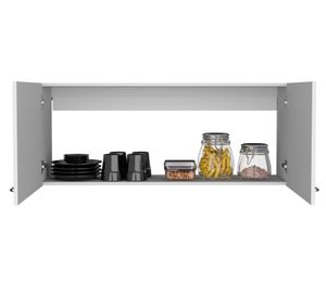 Mueble cocina superior Napoles blanco 120 cm
