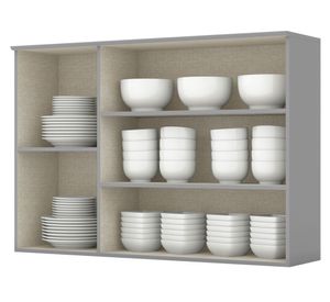 Mueble aéreo Colorado gris 83x120x32.5 cm