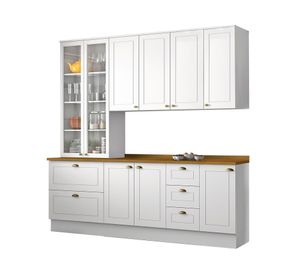 Kit cocina Americana blanco/nature