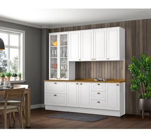 Kit cocina Americana blanco/nature