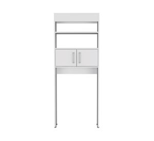 Mueble optimizador WC Madrid blanco 160x62.4x20.3 cm