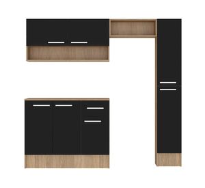 Kit cocina Madri café/negro