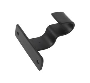 Soporte 3/4'' simple techo negro darkness