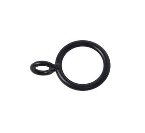 Argolla 3/4'' negro 12 unidades darkness