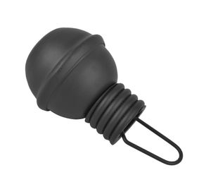 Terminal 3/4'' borla negro Darkness