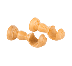 Soporte 28 mm simple miel 2 unidades Cotidiana