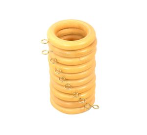 Argolla 28 mm miel 10 unidades Cotidiana