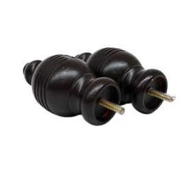 Terminal 28 mm Cúpula nogal Cotidiana